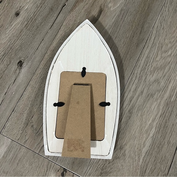 🔥SALE - any 4/$20. Beach Scene Picture Frame in Blue and Brown - Picture 2 of 2